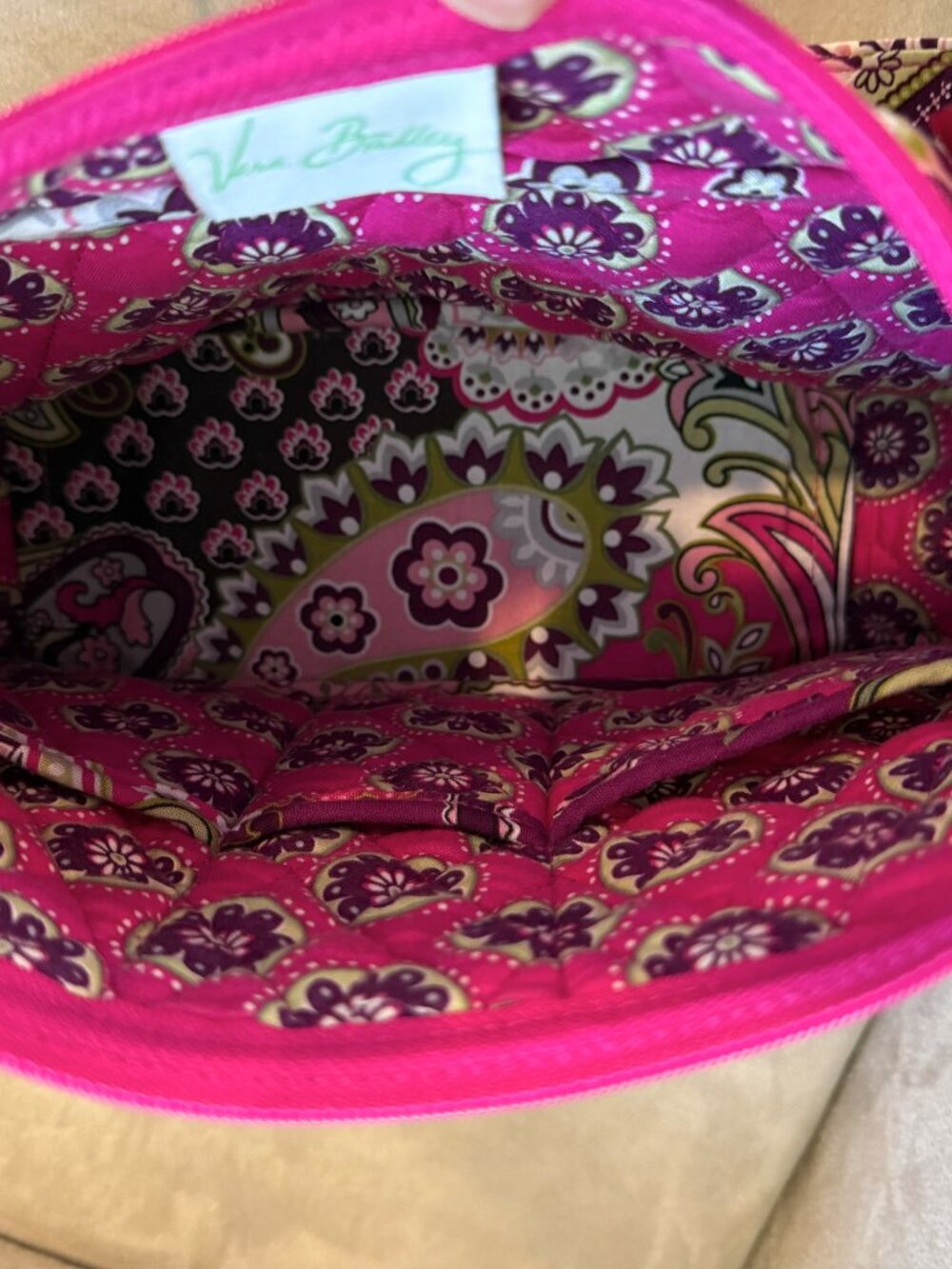 Vera Bradley Pink Purse - Picture 4 of 8